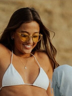 Rainbow OPTX Cat Eye - Radiance Yellow Sunglasses HTF